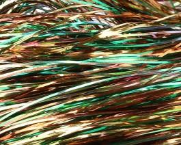 Tinsel Blend Hair, Copper Peacock
